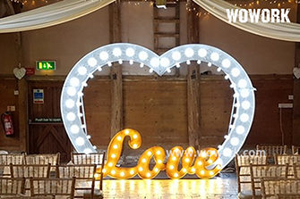 wedding arch-turbo bulb-2.4m*3.7m